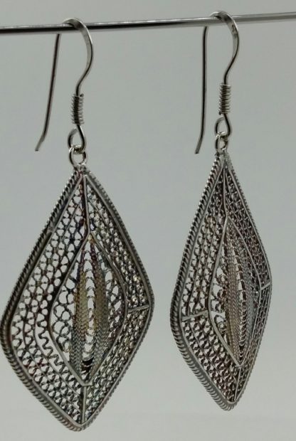 Filigree earrings sterling silver .925