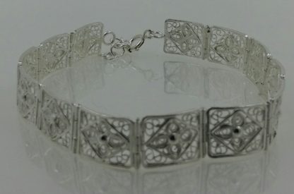 Filigree Hand Made .925 sterling silver bracelets - Image 5