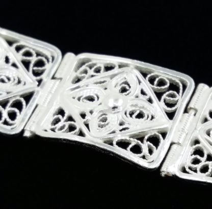 Filigree Hand Made .925 sterling silver bracelets - Image 7