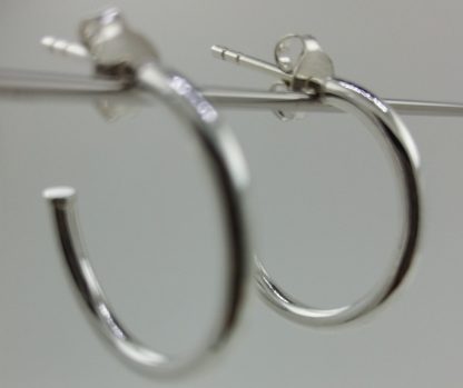 Sterling silver .925 loop earrings - Image 3