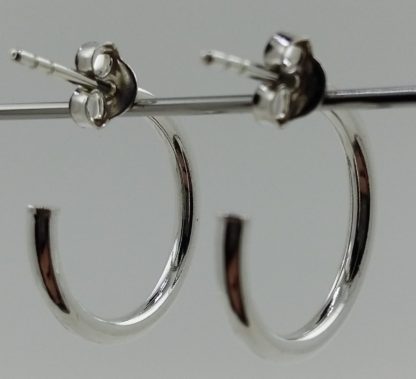 Sterling silver .925 loop earrings - Image 4