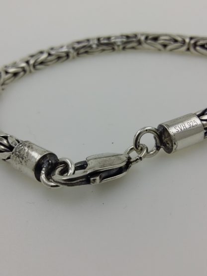 Sterling silver .925 byzantine bracelets king's style