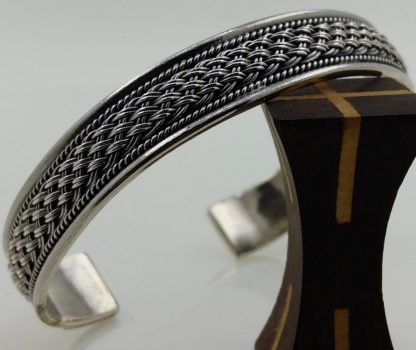 Sterling silver .925 Ethnic bangles. - Image 3