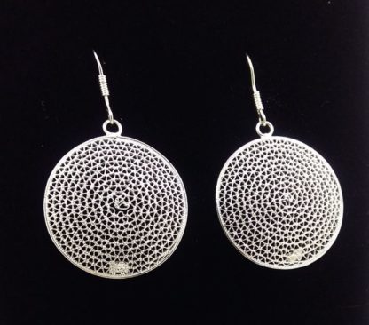 Silver Filigree Earrings