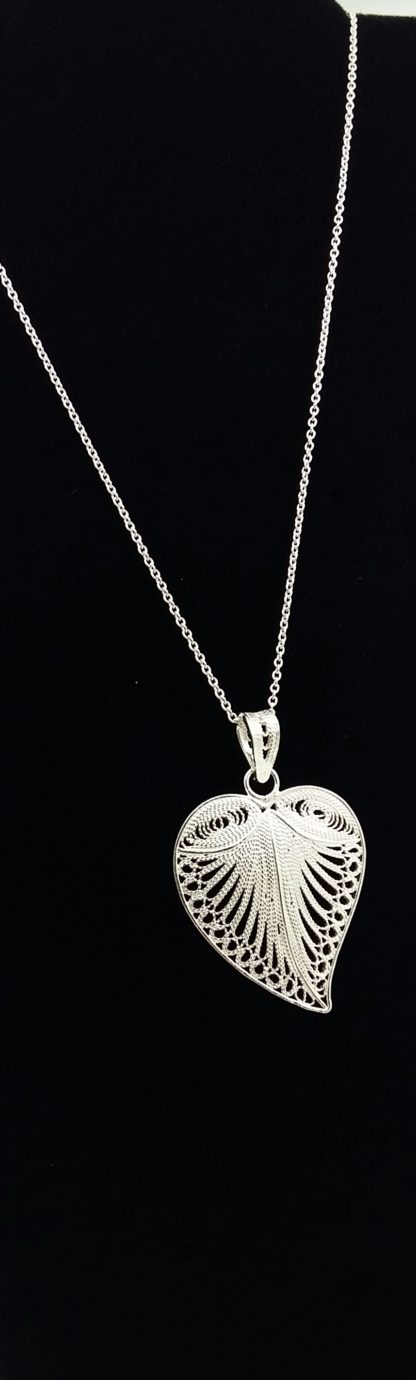 Filigree Hand Made .925 Sterling Silver Pendants . - Image 3