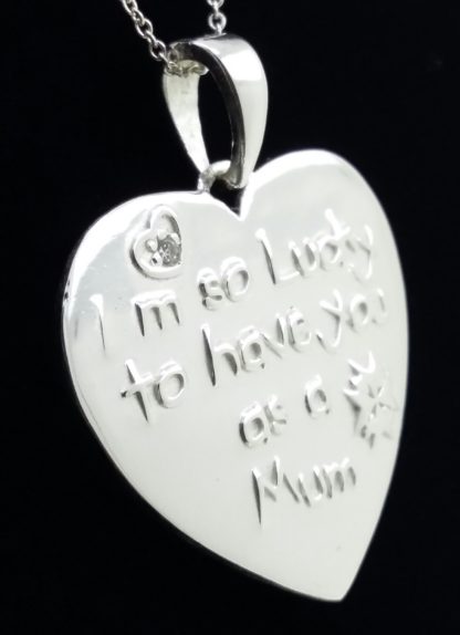 Heart Silver .925 pendant ,