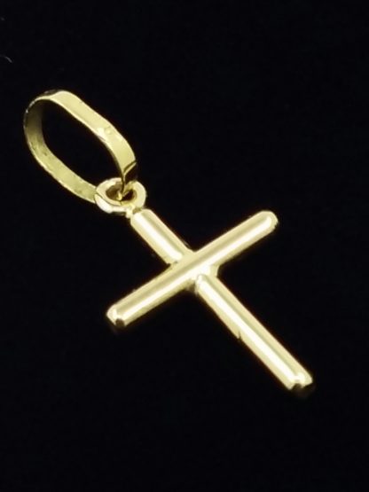 18 Carat Hand Made Gold Cross - Image 2